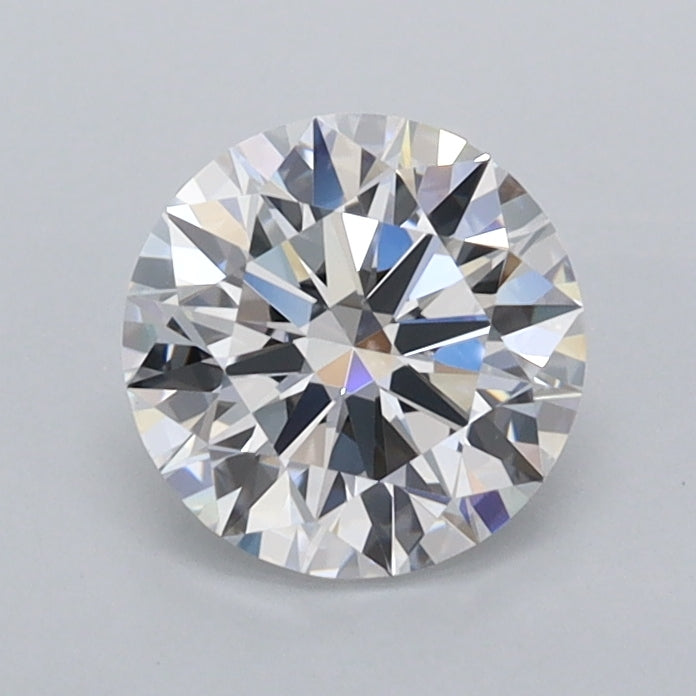 0.95 Carat Round Shaped, Ideal Cut, D Color, VVS1 Clarity, IGI Certified Lab Grown Diamond