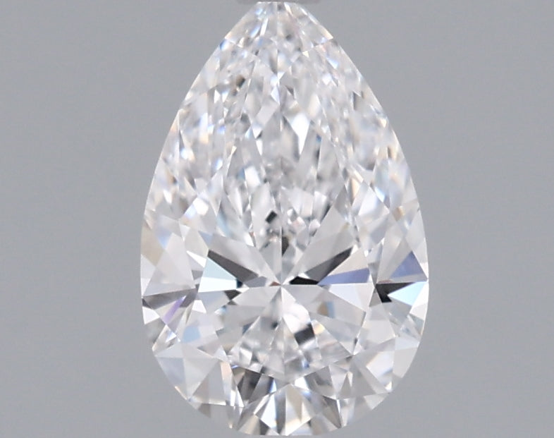 1.00 Carat Pear Shaped, Ideal Cut, D Color, VVS2 Clarity, IGI Certified Lab Grown Diamond