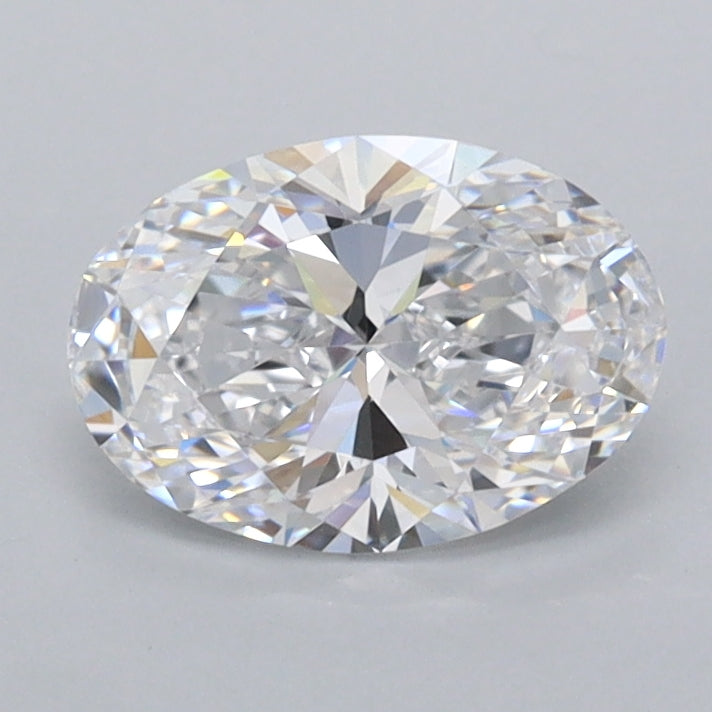 1.02 Carat Oval Shaped, Ideal Cut, D Color, VVS1 Clarity, IGI Certified Lab Grown Diamond