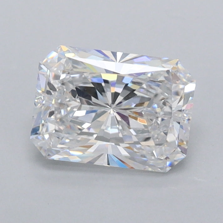 1.01 Carat Radiant Shaped, Ideal Cut, D Color, VVS1 Clarity, IGI Certified Lab Grown Diamond