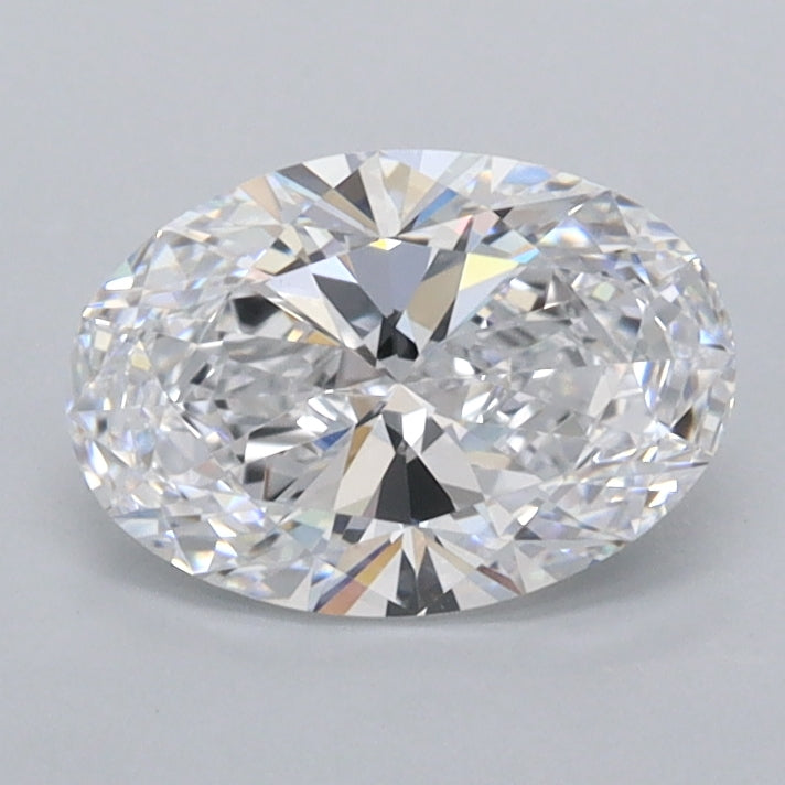 1.03 Carat Oval Shaped, Ideal Cut, D Color, FL Clarity, IGI Certified Lab Grown Diamond