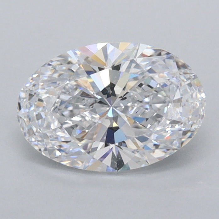 1.02 Carat Oval Shaped, Ideal Cut, D Color, VVS1 Clarity, IGI Certified Lab Grown Diamond