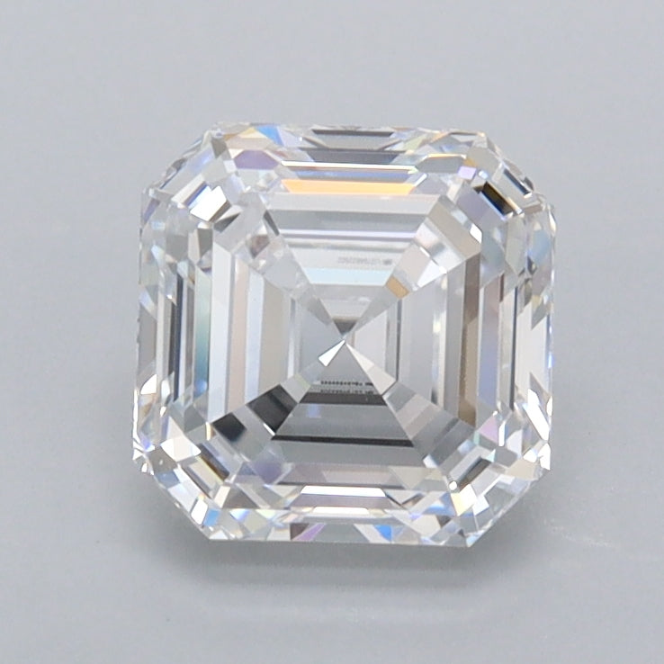 1.40 Carat Asscher Shaped, Ideal Cut, D Color, FL Clarity, IGI Certified Lab Grown Diamond
