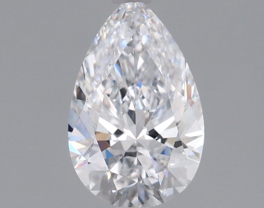 1.01 Carat Pear Shaped, Ideal Cut, D Color, FL Clarity, IGI Certified Lab Grown Diamond