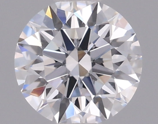 0.52 Carat Round Shaped, Ideal Cut, D Color, VVS2 Clarity, IGI Certified Lab Grown Diamond