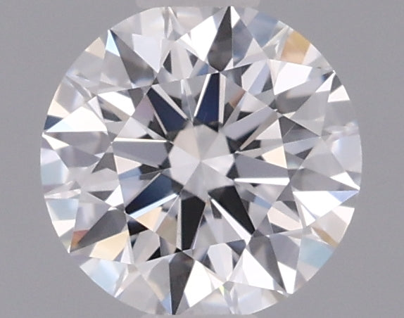 0.58 Carat Round Shaped, Ideal Cut, D Color, VS1 Clarity, IGI Certified Lab Grown Diamond