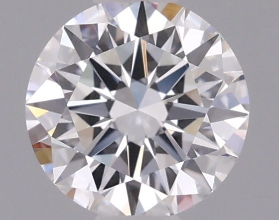 0.54 Carat Round Shaped, Excellent Cut, D Color, VVS2 Clarity, IGI Certified Lab Grown Diamond