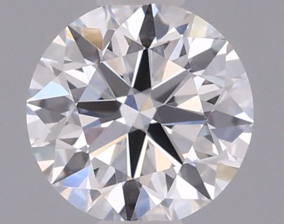 0.56 Carat Round Shaped, Excellent Cut, D Color, VVS1 Clarity, IGI Certified Lab Grown Diamond