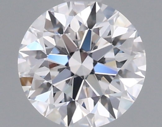 0.54 Carat Round Shaped, Excellent Cut, D Color, VVS1 Clarity, IGI Certified Lab Grown Diamond