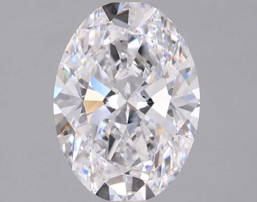1.56 Carat Oval Shaped, Ideal Cut, D Color, FL Clarity, IGI Certified Lab Grown Diamond