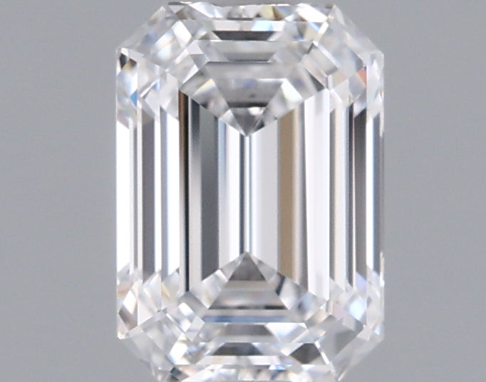 1.07 Carat Emerald Shaped, Excellent Cut, D Color, FL Clarity, IGI Certified Lab Grown Diamond