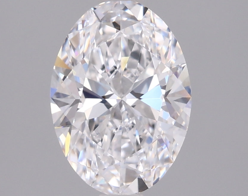 1.49 Carat Oval Shaped, Ideal Cut, D Color, VVS1 Clarity, IGI Certified Lab Grown Diamond