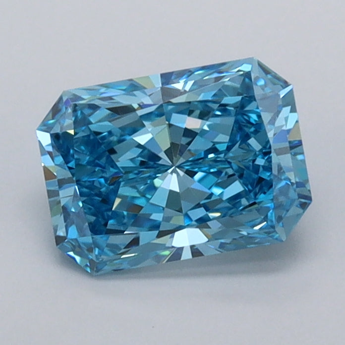 1.08 Carat Radiant Shaped, Ideal Cut, VVS1 Clarity, IGI Certified Lab Grown Diamond