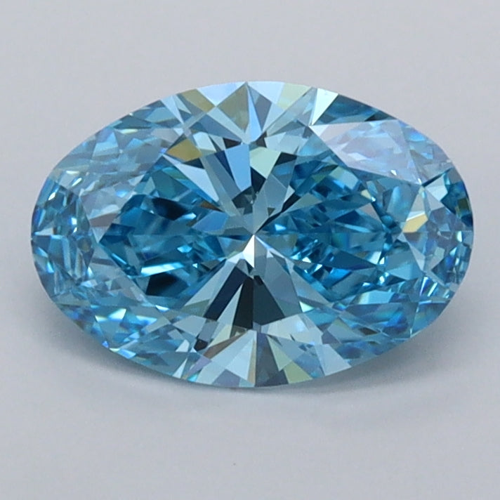 1.12 Carat Oval Shaped, Ideal Cut, VS1 Clarity, IGI Certified Lab Grown Diamond