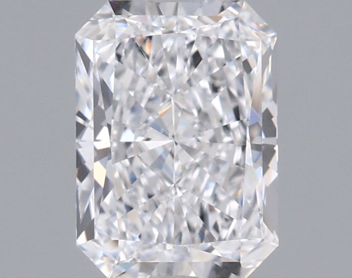 1.02 Carat Radiant Shaped, Ideal Cut, D Color, FL Clarity, IGI Certified Lab Grown Diamond