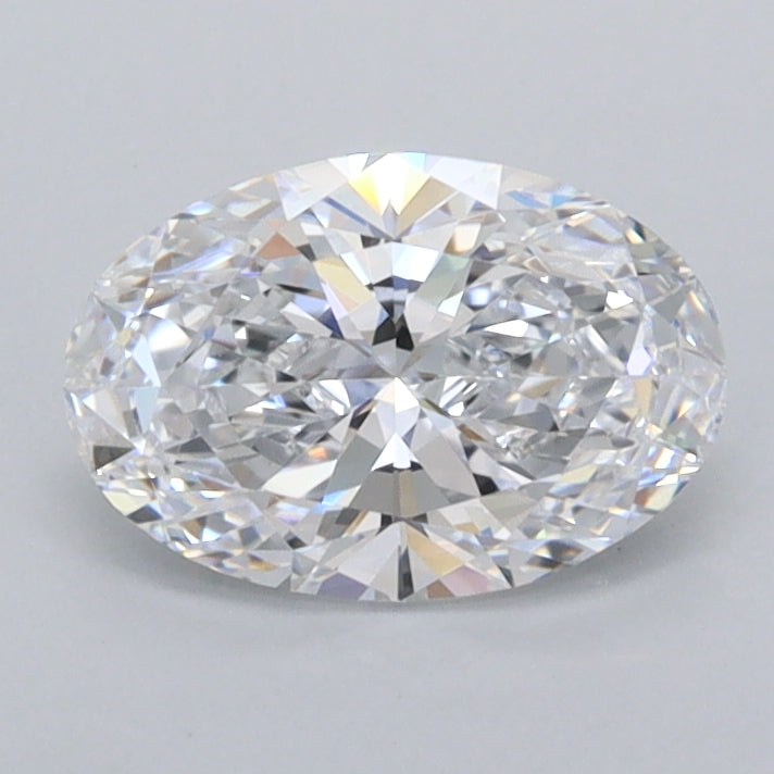 1.03 Carat Oval Shaped, Ideal Cut, D Color, VVS1 Clarity, IGI Certified Lab Grown Diamond