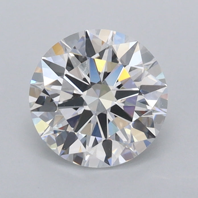 1.07 Carat Round Shaped, Ideal Cut, D Color, FL Clarity, IGI Certified Lab Grown Diamond