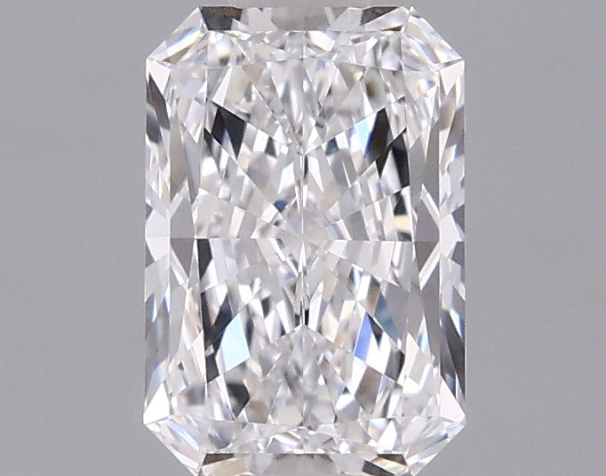 1.01 Carat Radiant Shaped, Excellent Cut, D Color, VVS1 Clarity, IGI Certified Lab Grown Diamond