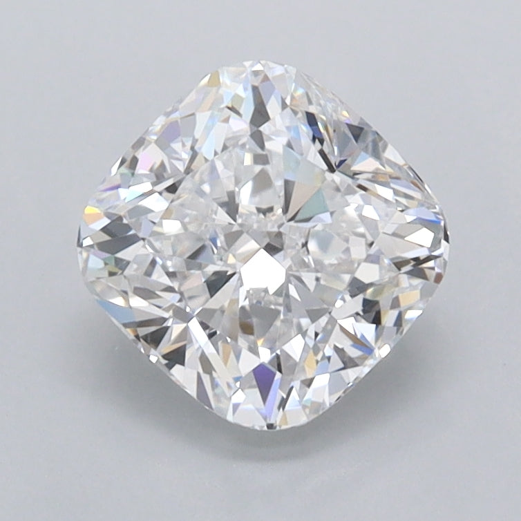 1.44 Carat Cushion Shaped, Ideal Cut, D Color, IF Clarity, IGI Certified Lab Grown Diamond