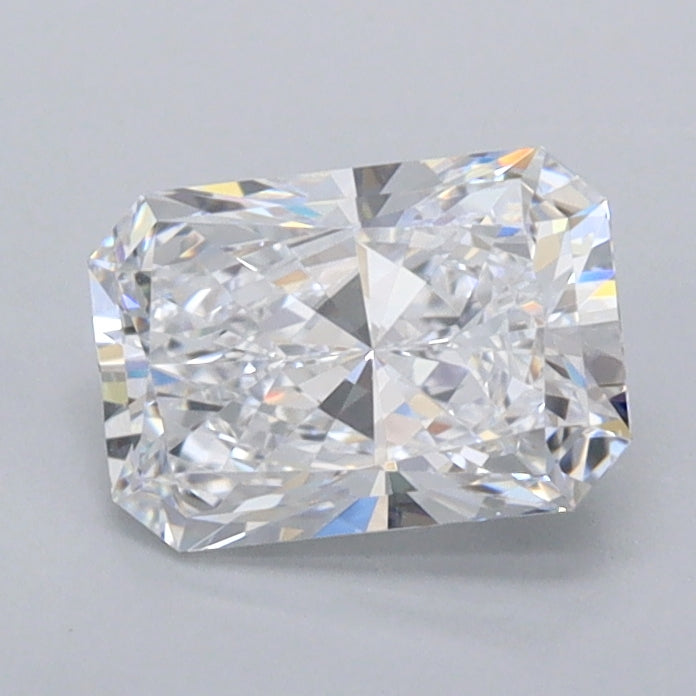1.06 Carat Radiant Shaped, Excellent Cut, D Color, IF Clarity, IGI Certified Lab Grown Diamond