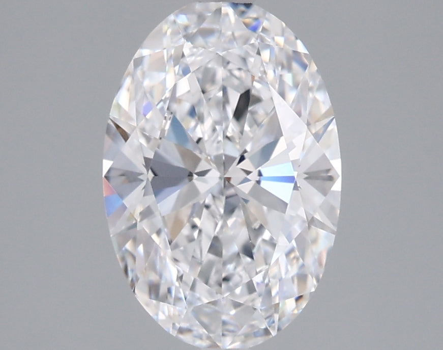 1.90 Carat Oval Shaped, Ideal Cut, D Color, VVS1 Clarity, IGI Certified Lab Grown Diamond