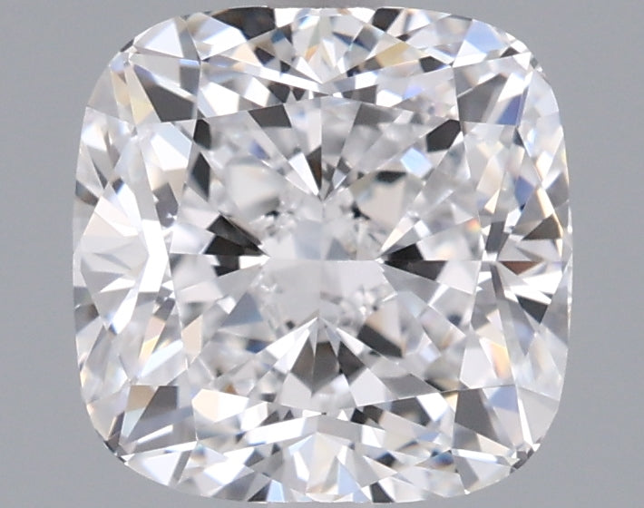2.07 Carat Cushion Shaped, Ideal Cut, D Color, VVS1 Clarity, IGI Certified Lab Grown Diamond