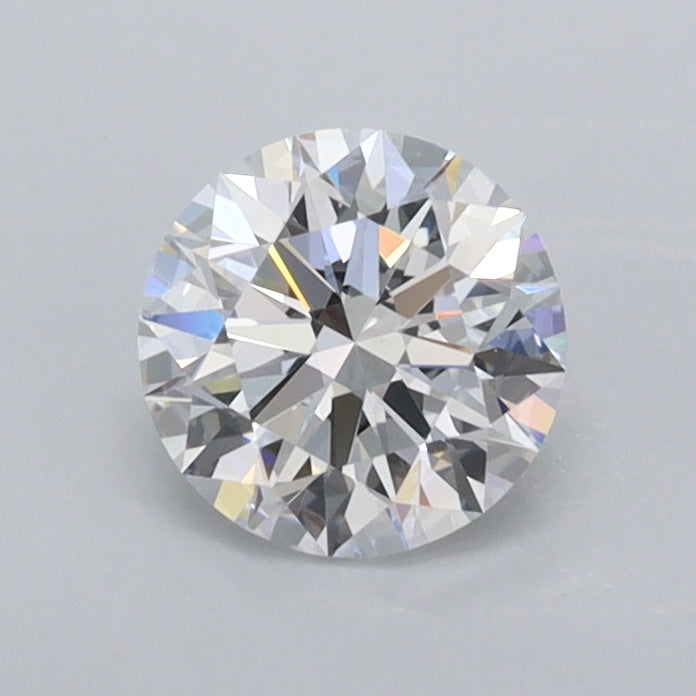 0.76 Carat Round Shaped, Ideal Cut, D Color, VVS2 Clarity, IGI Certified Lab Grown Diamond