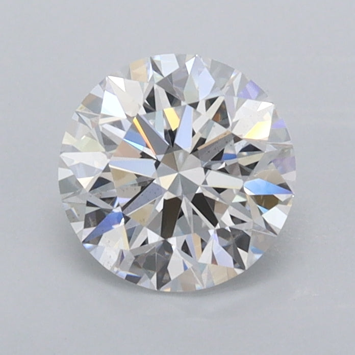 0.97 Carat Round Shaped, Ideal Cut, D Color, VVS2 Clarity, IGI Certified Lab Grown Diamond