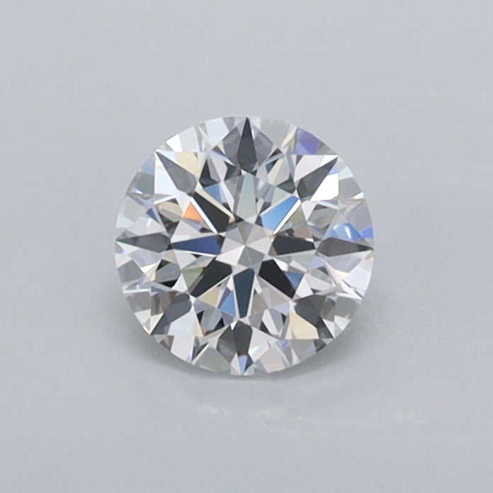 0.45 Carat Round Shaped, Ideal Cut, D Color, VVS2 Clarity, IGI Certified Lab Grown Diamond