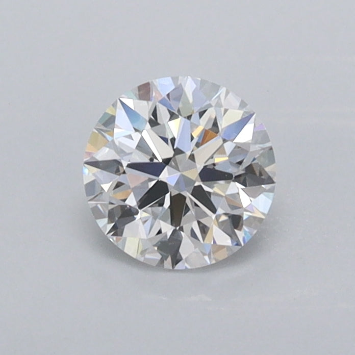 0.52 Carat Round Shaped, Ideal Cut, D Color, VVS2 Clarity, IGI Certified Lab Grown Diamond