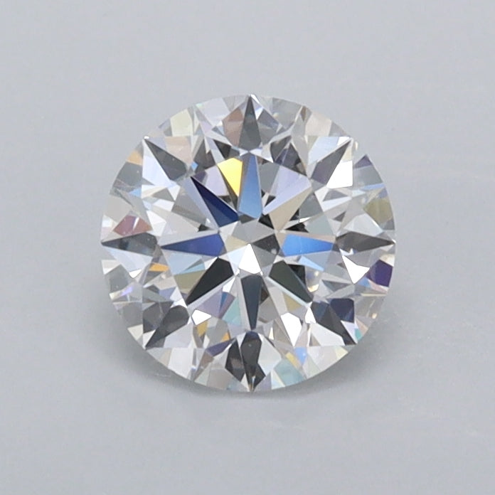 0.69 Carat Round Shaped, Ideal Cut, D Color, VVS1 Clarity, IGI Certified Lab Grown Diamond