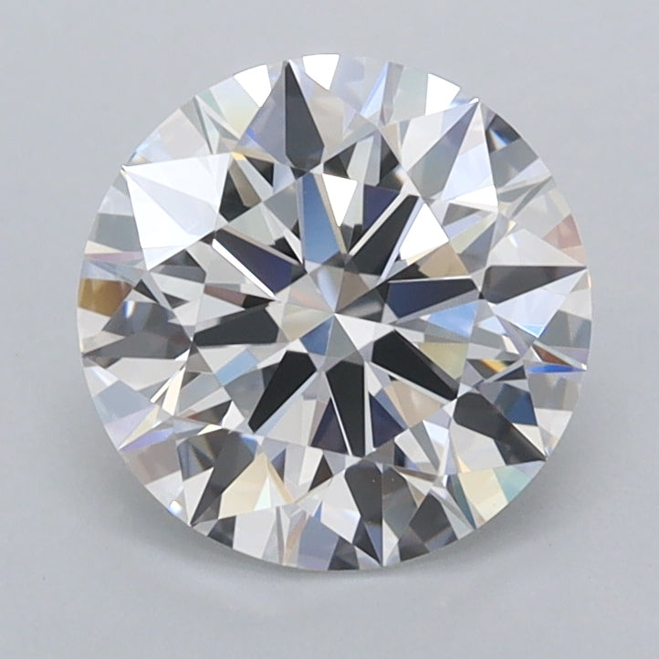 1.64 Carat Round Shaped, Ideal Cut, D Color, FL Clarity, IGI Certified Lab Grown Diamond
