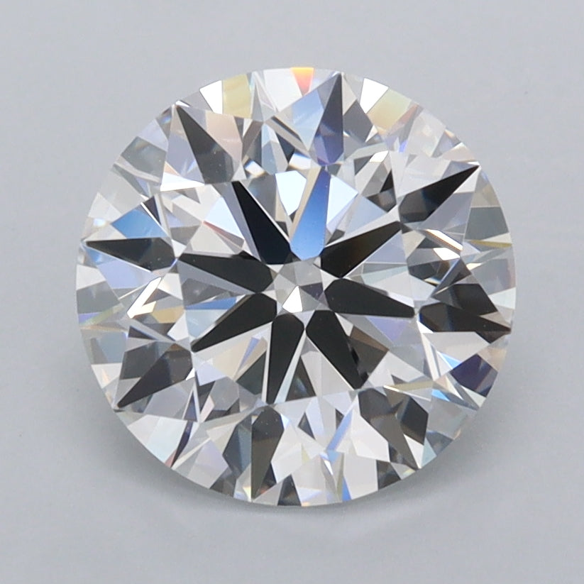 2.23 Carat Round Shaped, Ideal Cut, D Color, FL Clarity, IGI Certified Lab Grown Diamond