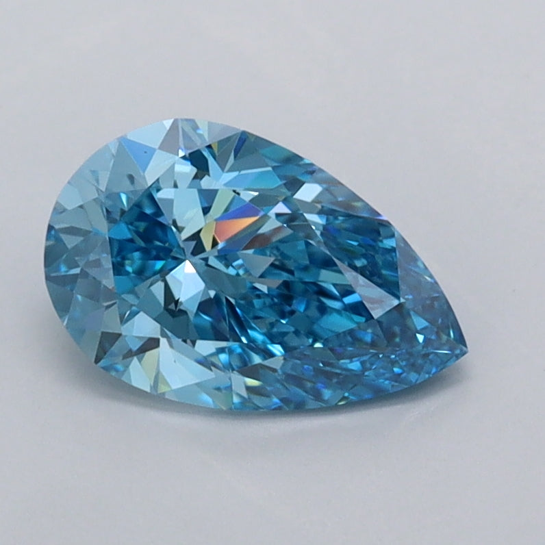 1.03 Carat Pear Shaped, Excellent Cut, VVS1 Clarity, IGI Certified Lab Grown Diamond
