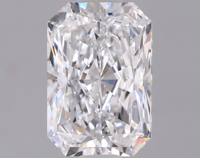 1.15 Carat Radiant Shaped, Ideal Cut, D Color, VVS2 Clarity, IGI Certified Lab Grown Diamond