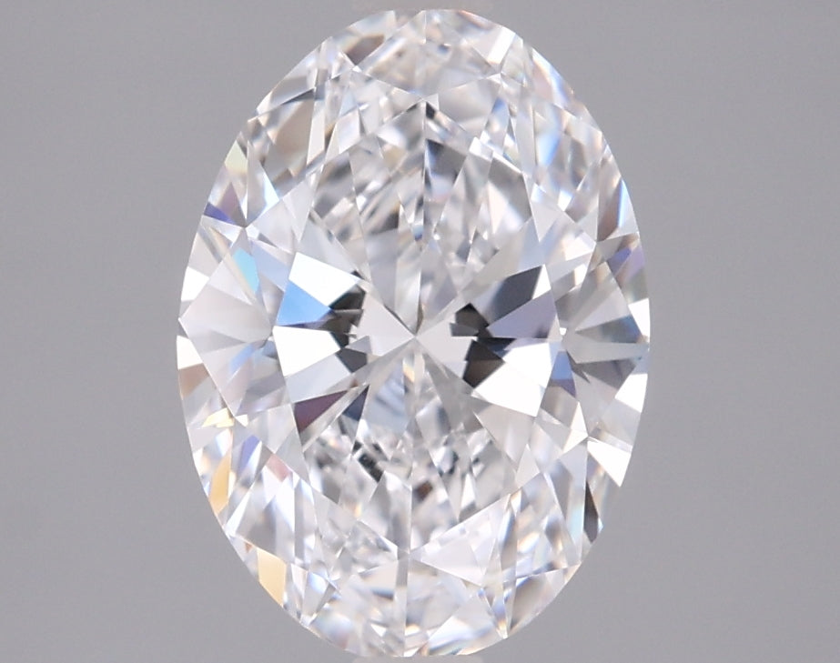 1.87 Carat Oval Shaped, Ideal Cut, D Color, VVS1 Clarity, IGI Certified Lab Grown Diamond