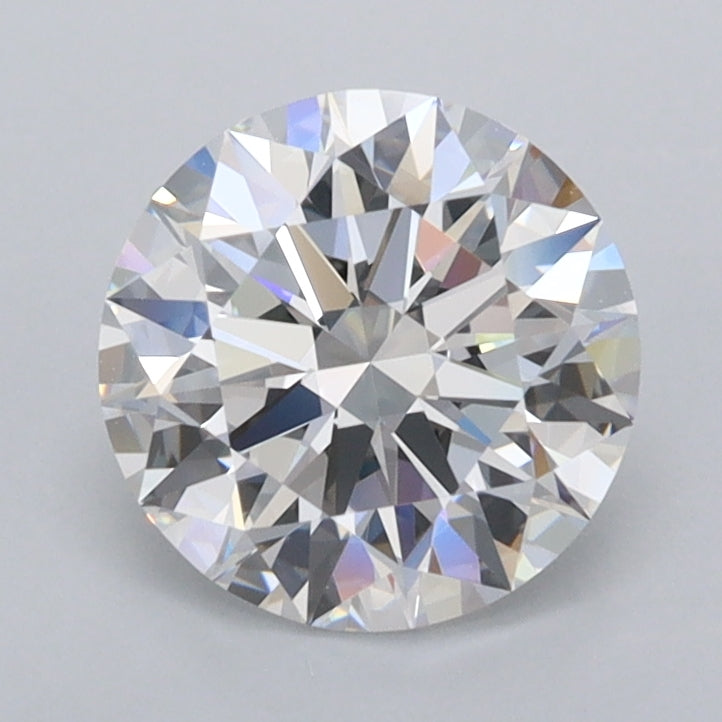 1.49 Carat Round Shaped, Ideal Cut, D Color, FL Clarity, IGI Certified Lab Grown Diamond