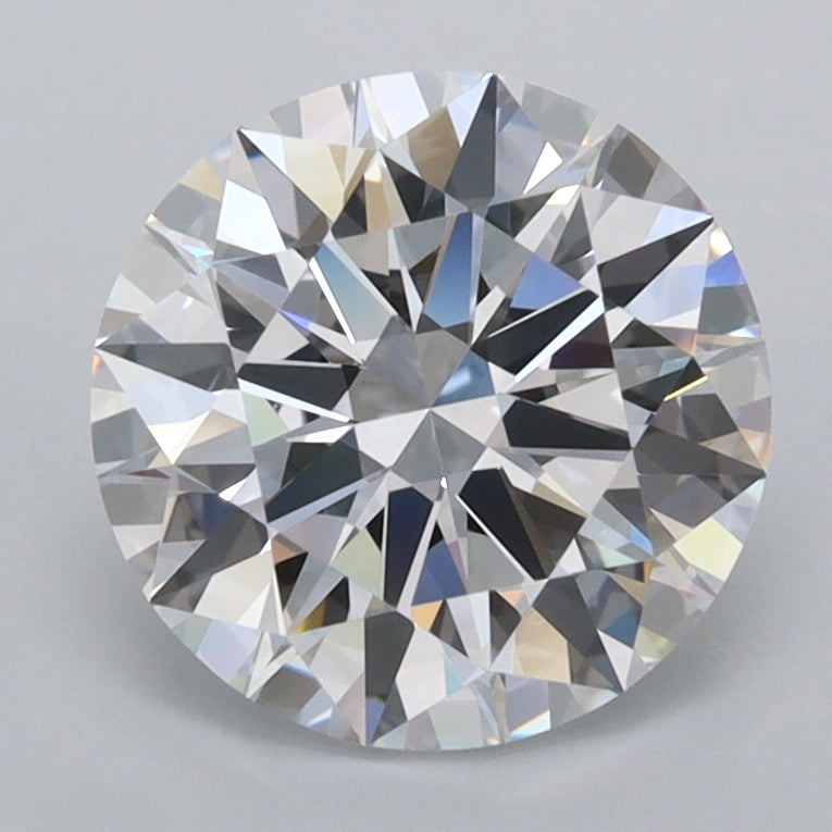 2.24 Carat Round Shaped, Ideal Cut, D Color, FL Clarity, IGI Certified Lab Grown Diamond
