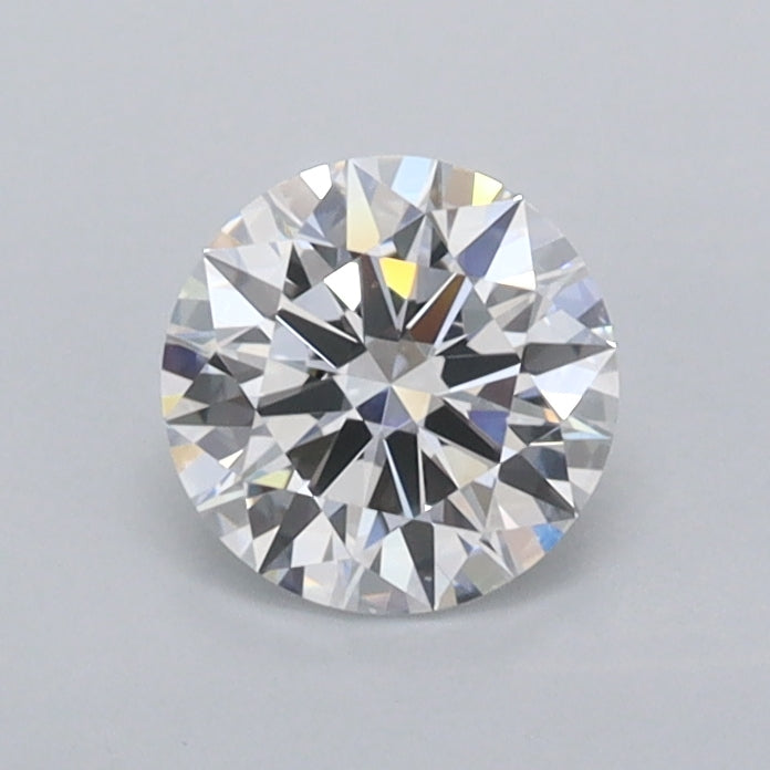 0.65 Carat Round Shaped, Ideal Cut, D Color, VVS1 Clarity, IGI Certified Lab Grown Diamond