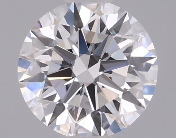 0.53 Carat Round Shaped, Ideal Cut, D Color, VVS2 Clarity, IGI Certified Lab Grown Diamond