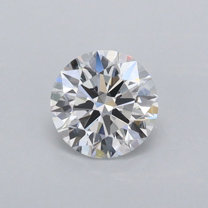 0.44 Carat Round Shaped, Ideal Cut, D Color, VVS1 Clarity, IGI Certified Lab Grown Diamond