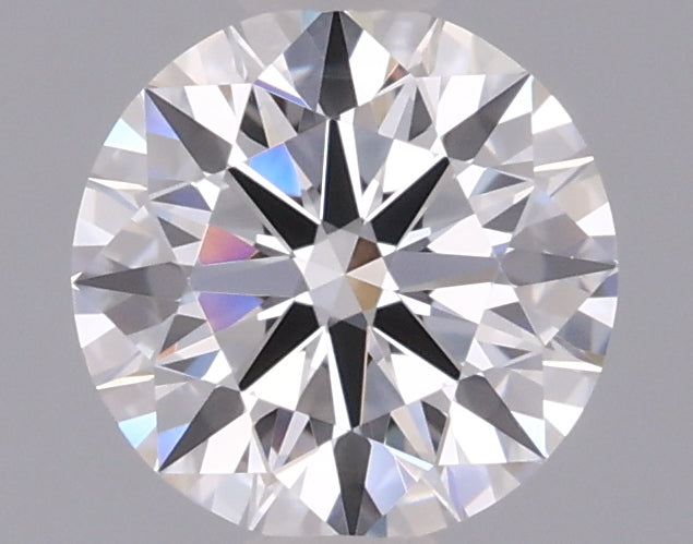 0.68 Carat Round Shaped, Ideal Cut, D Color, VVS2 Clarity, IGI Certified Lab Grown Diamond