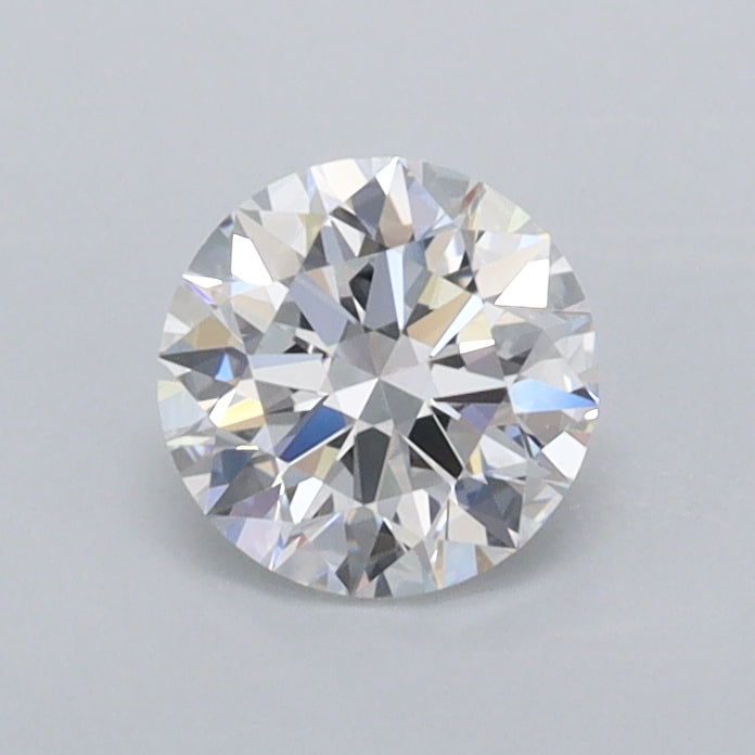0.64 Carat Round Shaped, Ideal Cut, D Color, IF Clarity, IGI Certified Lab Grown Diamond