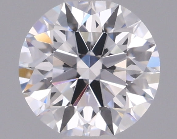 0.53 Carat Round Shaped, Ideal Cut, D Color, VVS1 Clarity, IGI Certified Lab Grown Diamond
