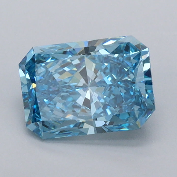 1.00 Carat Radiant Shaped, Ideal Cut, VVS2 Clarity, IGI Certified Lab Grown Diamond