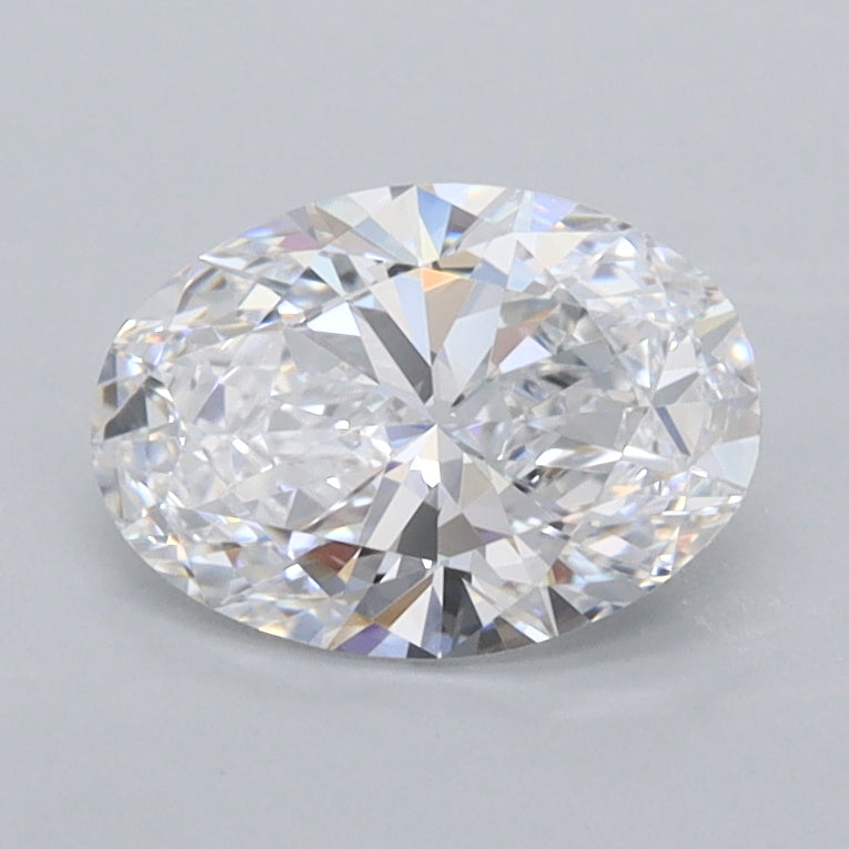 1.04 Carat Oval Shaped, Ideal Cut, D Color, VVS1 Clarity, IGI Certified Lab Grown Diamond