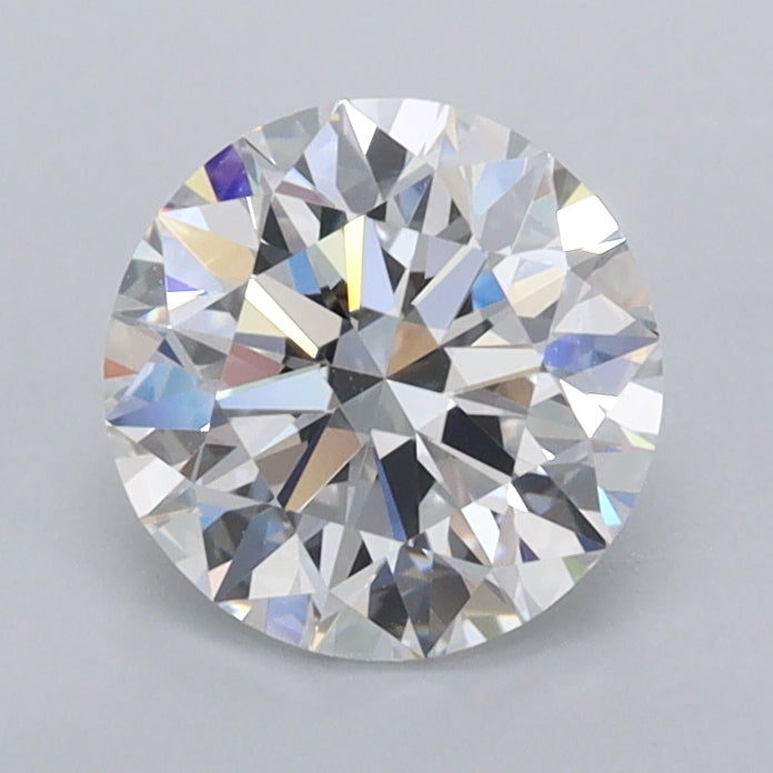 1.25 Carat Round Shaped, Ideal Cut, D Color, FL Clarity, IGI Certified Lab Grown Diamond