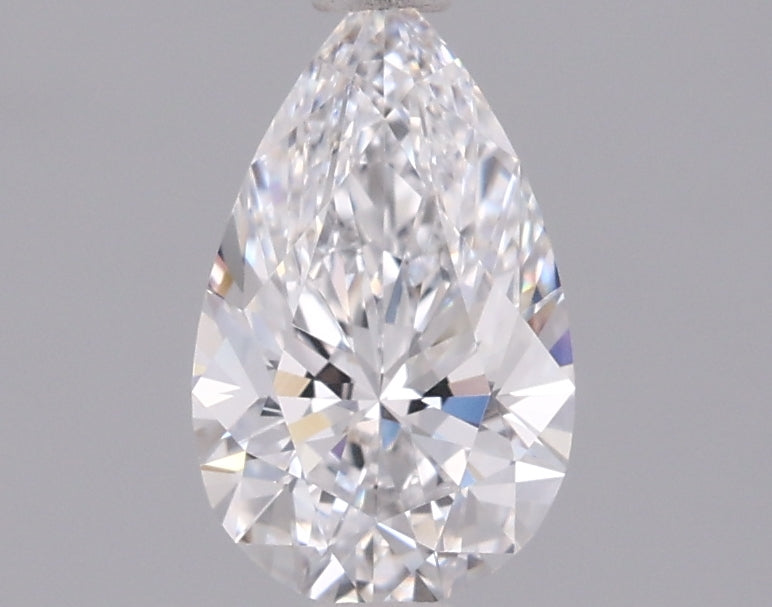 1.00 Carat Pear Shaped, Excellent Cut, D Color, VVS1 Clarity, IGI Certified Lab Grown Diamond