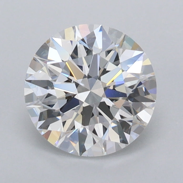 1.21 Carat Round Shaped, Ideal Cut, D Color, VVS2 Clarity, IGI Certified Lab Grown Diamond