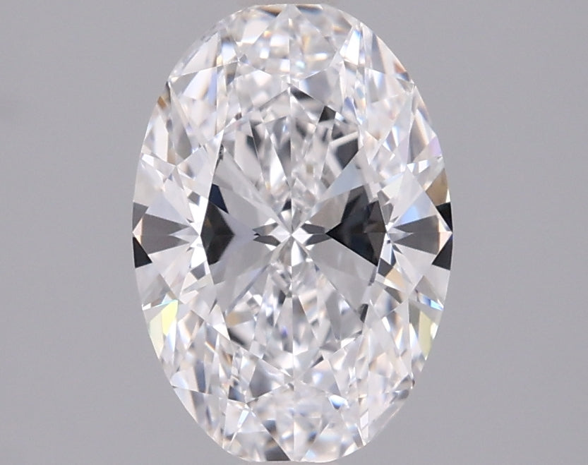 1.43 Carat Oval Shaped, Ideal Cut, D Color, VVS1 Clarity, IGI Certified Lab Grown Diamond